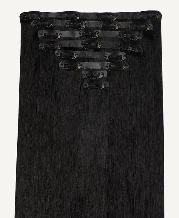 Remy Seamless Clip-In Hair Extensions 100g – Straight